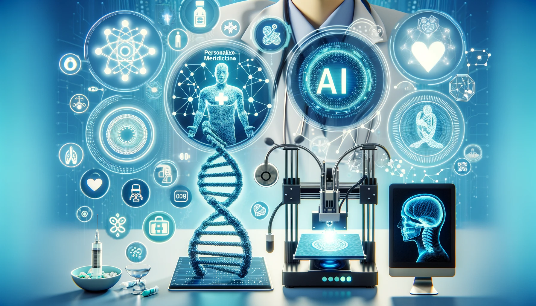 Die Zukunft der Medizintechnik: Revolution durch Personalisierte Medizin, KI und 3D-Druck