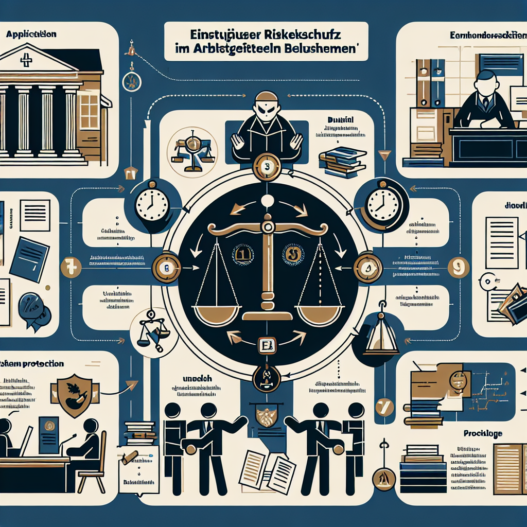 Einst­wei­li­ger Rechts­schutz im Arbeits­ge­richt: Ein umfas­sen­der Leit­fa­den