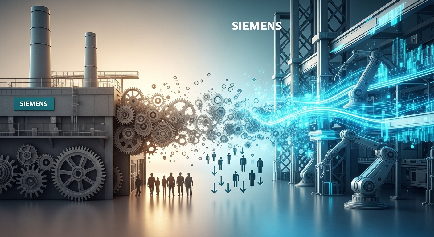 Siemens baut weltweit 6.000 Stellen ab: Fokus auf Automatisierung und Deutschland betroffen