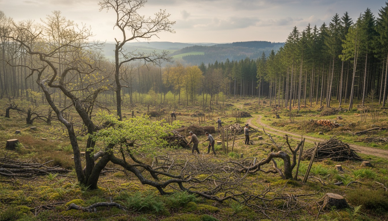 Haubergswirtschaft im Siegerland: Tradition, Nachhaltigkeit und Kulturerbe Haubergswirtschaft im Siegerland: Tradition, Nachhaltigkeit und Kulturerbe