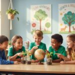 Bildung für nachhaltige Entwicklung: Kompetenzaufbau und Wertevermittlung im Unterricht education-for-sustainable-development-classroom