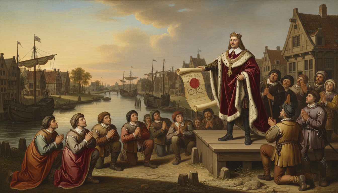 750 Jahre Amsterdam: Das historische Zollprivileg von 1275 als Geburtsstunde der Stadt