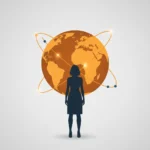 Orange the World: UN-Kampagne gegen Gewalt an Frauen und Mädchen Ein global orientiertes Keyvisual für die UN-Kampagne „Orange the World“.