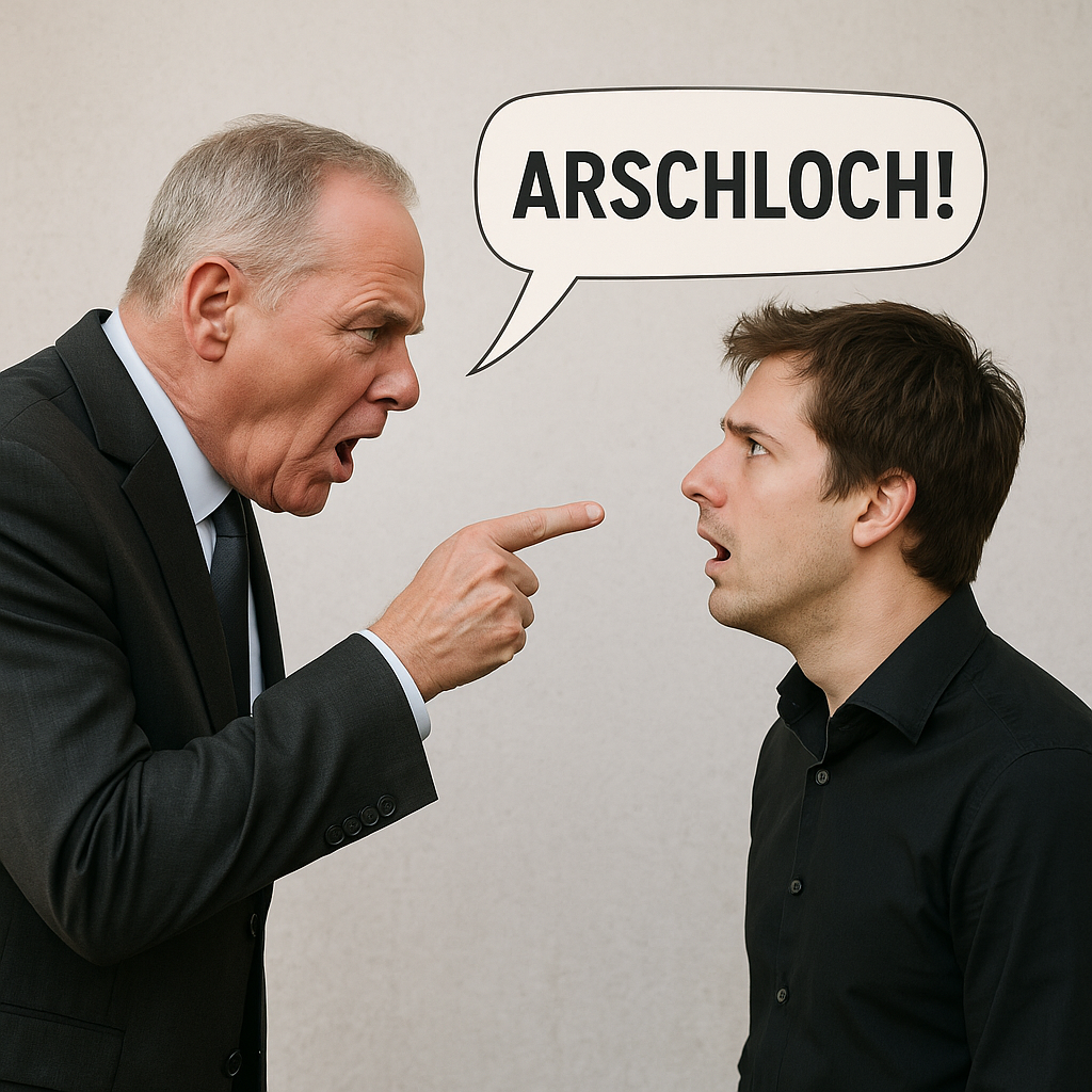 LAG Urteil: Gossensprache gegenüber Vorgesetzten ist nicht zwingend Kündigungsgrund