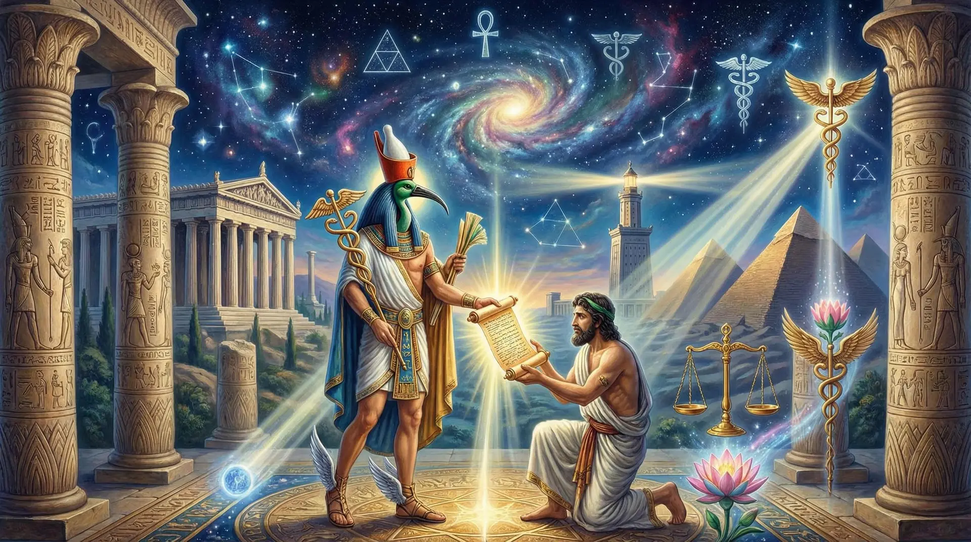 Die göttliche Weisheit des Hermes Trismegistos: Asclepius und die hermetische Begegnung griechischer und ägyptischer Kultur