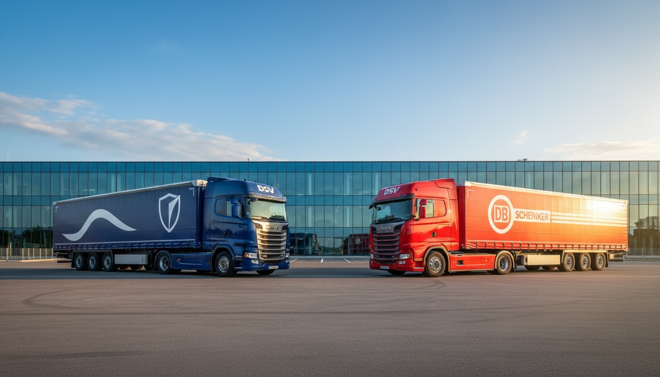 DSV und Schenker ab Januar 2026 in Deutschland unter einer Flagge