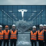 Betriebsratswahl bei Tesla in Grünheide: Machtkampf mit der IG Metall um die Gigafactory tesla-gigafactory-works-council-election-gruenheide