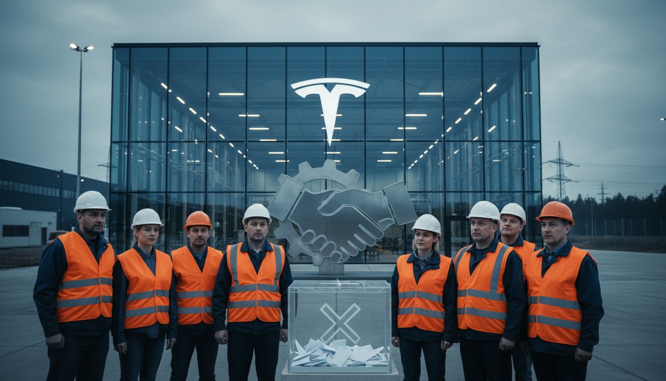 Betriebsratswahl bei Tesla in Grünheide: Machtkampf mit der IG Metall um die Gigafactory