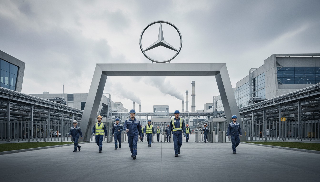 Betriebsratswahlen bei Mercedes: Rechtsruck und Gewinneinbruch sorgen für angespannte Stimmung